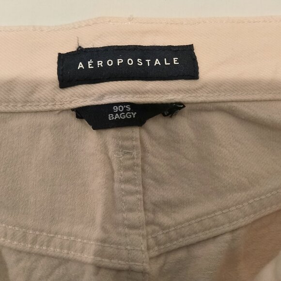 Aeropostale Light pink 90s baggy jeans Size 2R - Picture 5 of 8